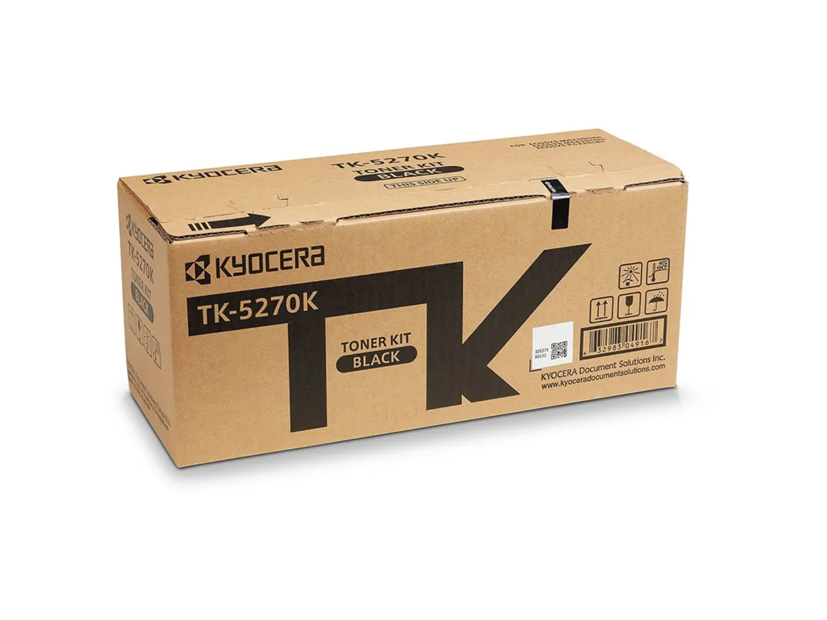 Kyocera Toner Tk-5270k Sort