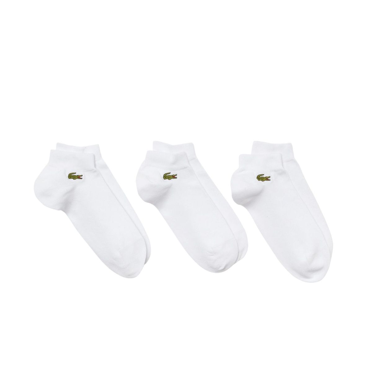 Lacoste Sport Low-Cut Socks 3-Pak Hvid