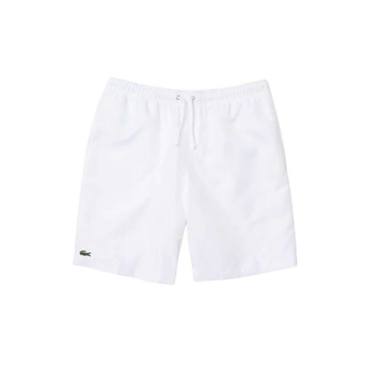 Lacoste Sport Solid Diamond Shorts White