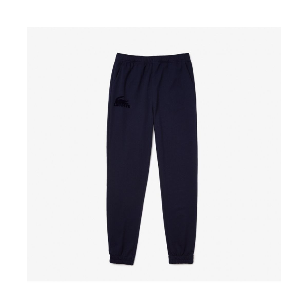 LACOSTE sweatpants i navy til herre