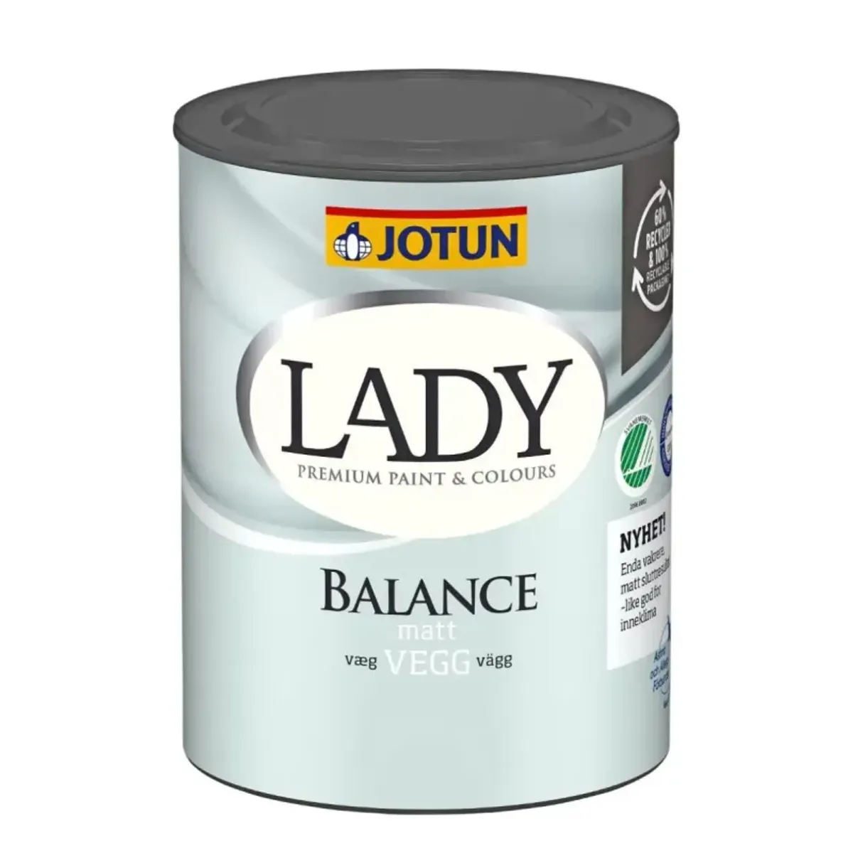 Lady Balance Hvid 0,68lt