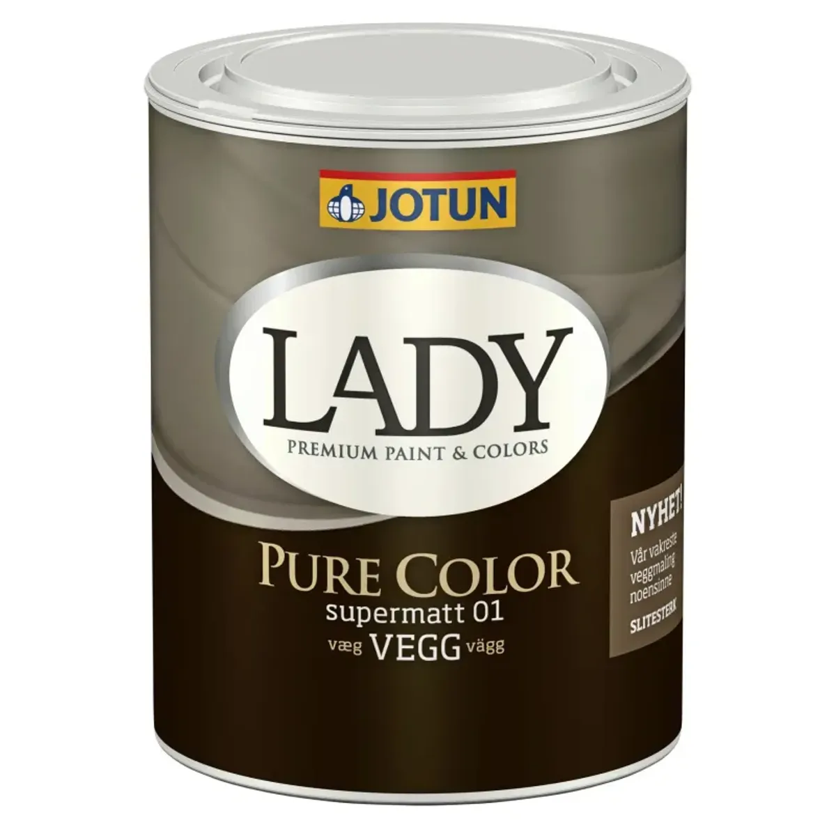 Lady Væg Pure Color Hvid-base 0,75lt - 25wmaaarj