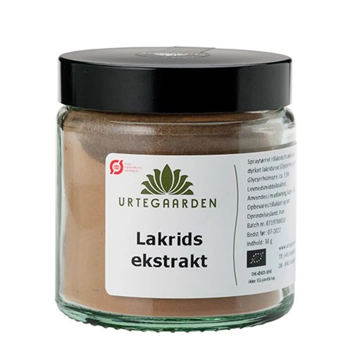 Lakridsekstrakt Økologisk - 30 gram