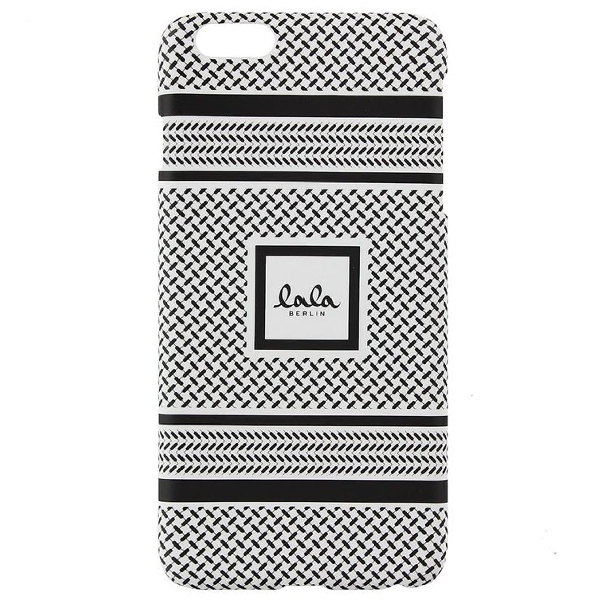 Lala Berlin Cover - iPhone 6+ - Black/White