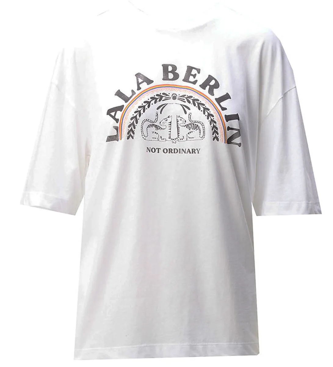 Lala Berlin T-shirt - Celia - Not Ordinary White