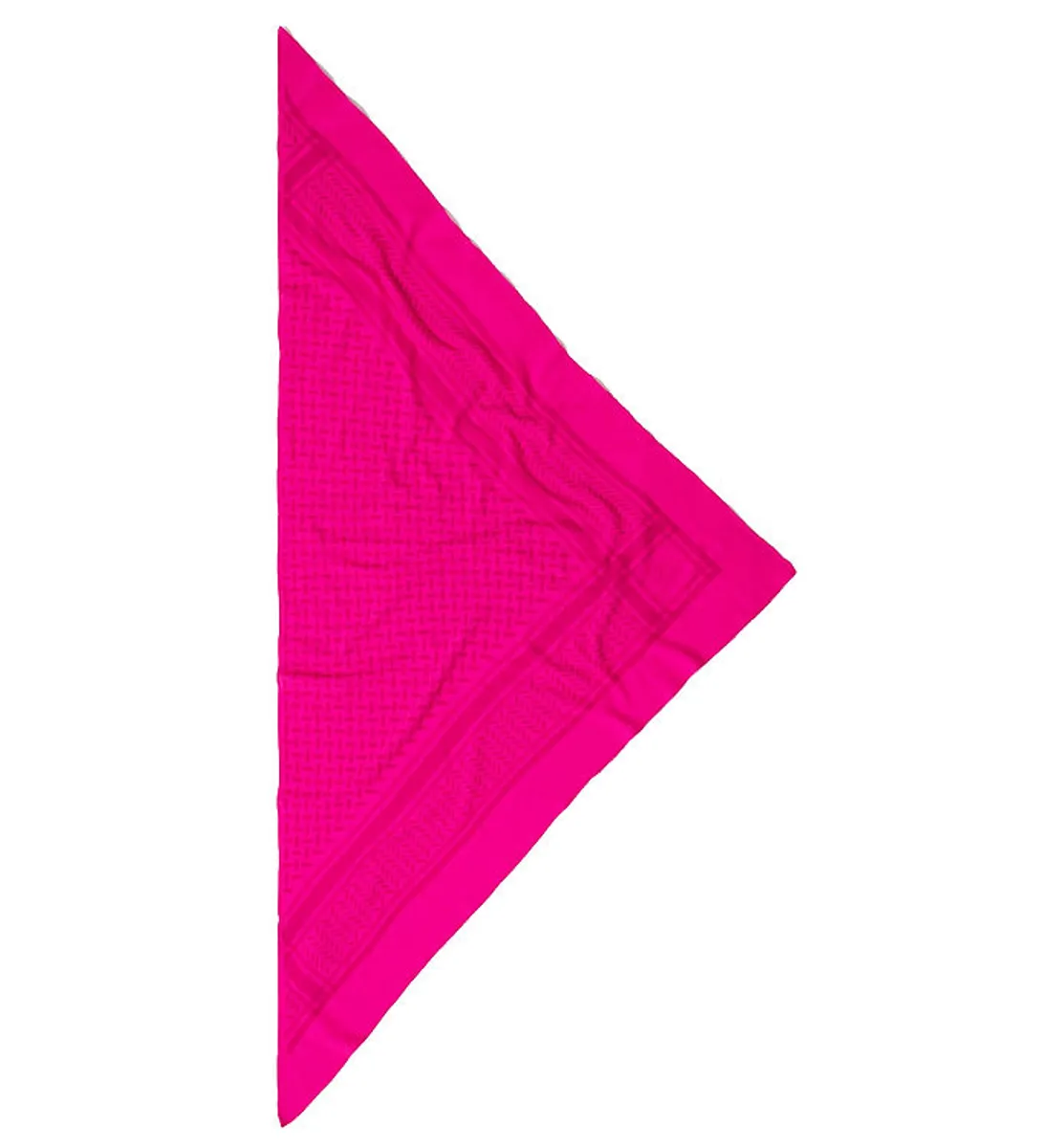 LaLa Berlin Tørklæde - 162x85 - Triangle Trinity - Pink/Azaela