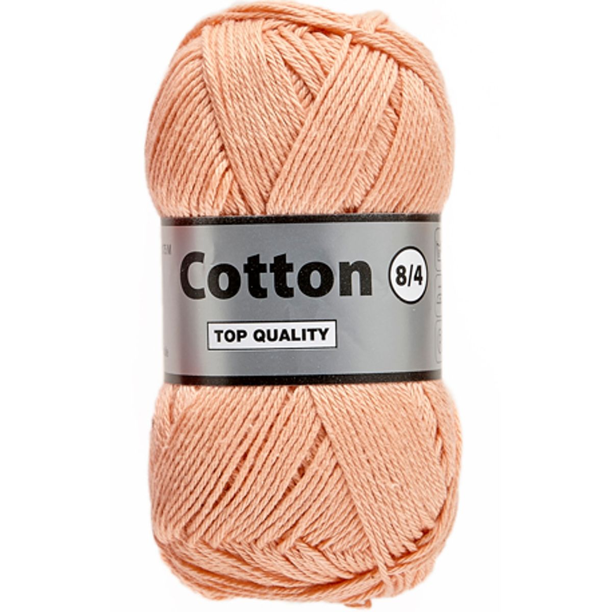 Lammy cotton 8/4, fersken, 50 g, nr. 214