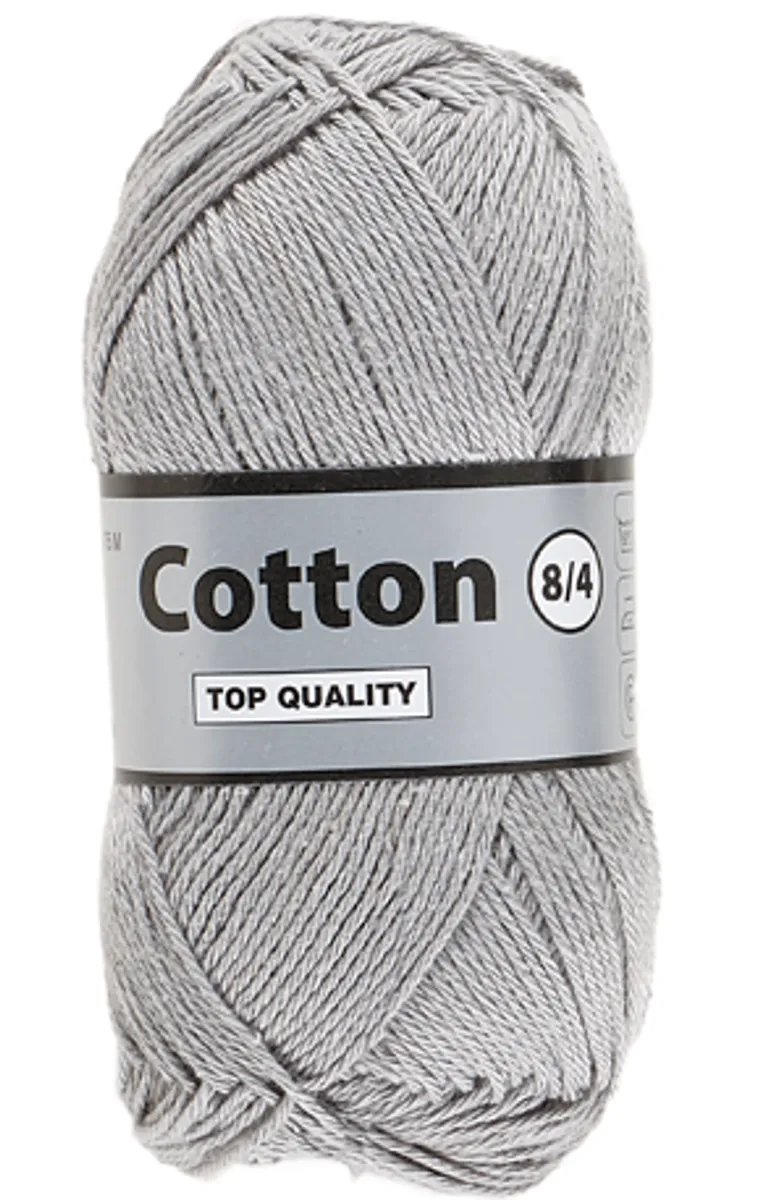 Lammy cotton 8/4, lysegrå, 50 g, nr. 38