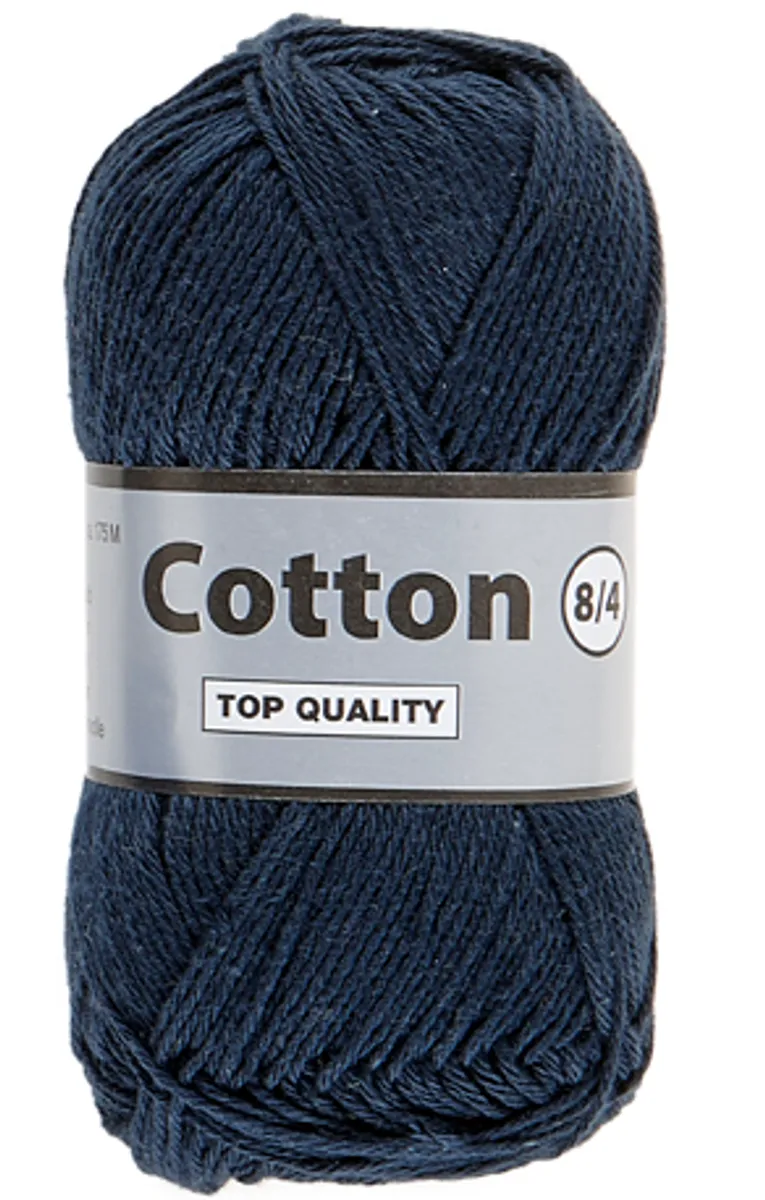 Lammy cotton 8/4, marineblå, 50 g, nr. 892