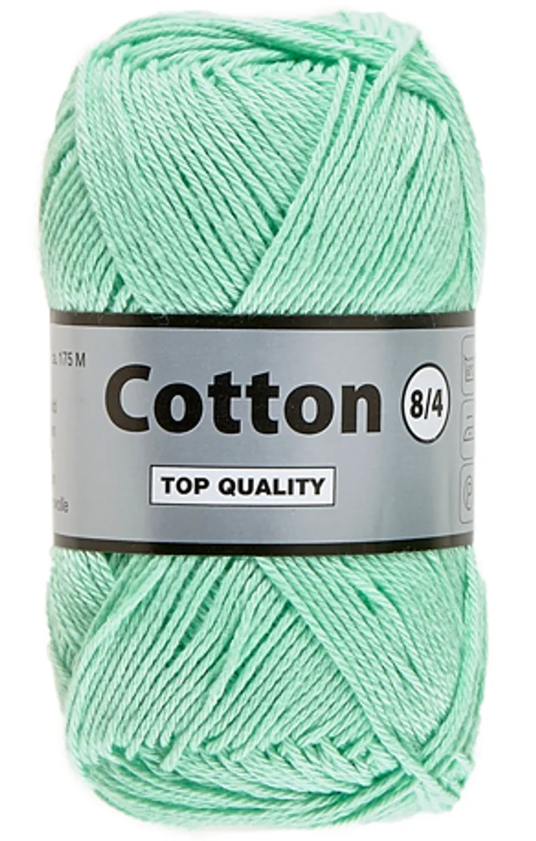 Lammy cotton 8/4, mintgrøn, 50 g, nr. 841