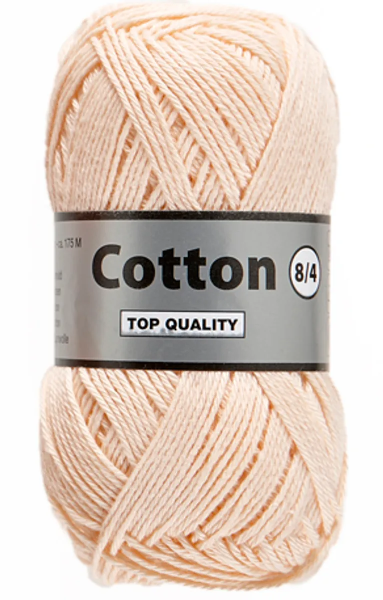 Lammy cotton 8/4, vanilje, 50 g, nr. 218