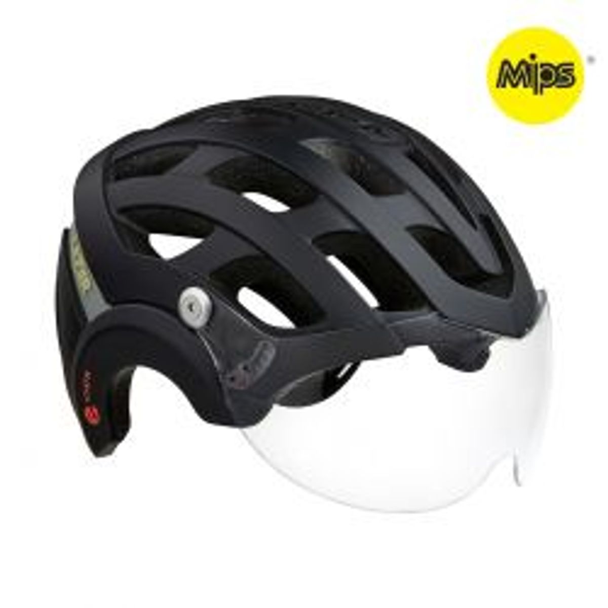 Lazer hjelm Anverz NTA MIPS mat sort M +led 55-59cm - Cykelhjelm