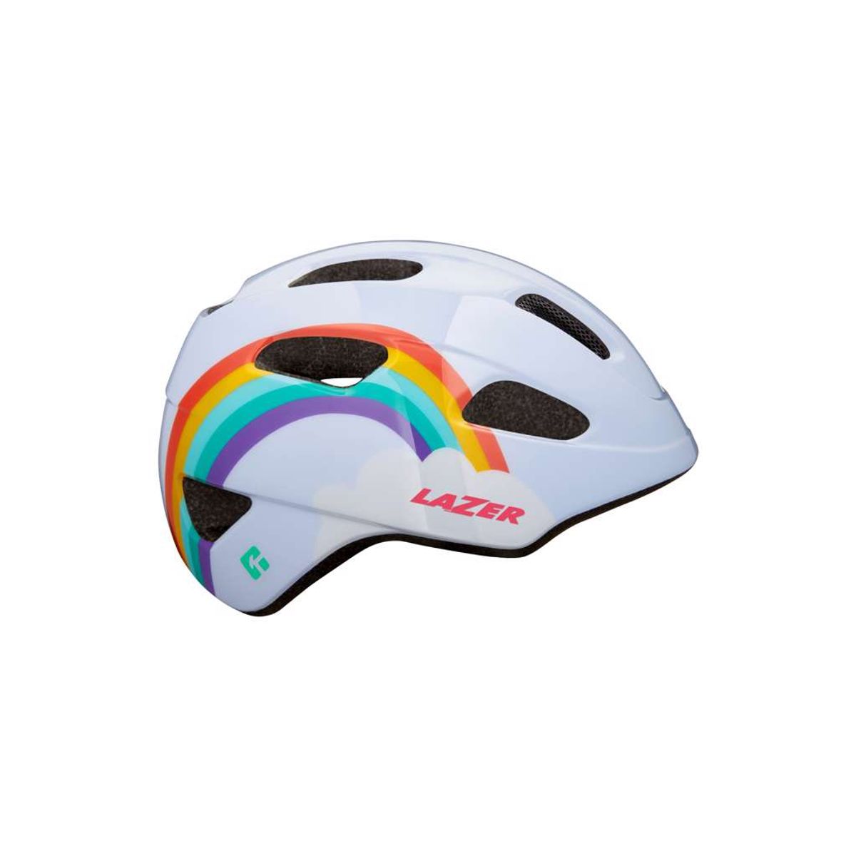 Lazer Pnut KinetiCore - Cykelhjelm barn - Str. 46-52 cm - Rainbow