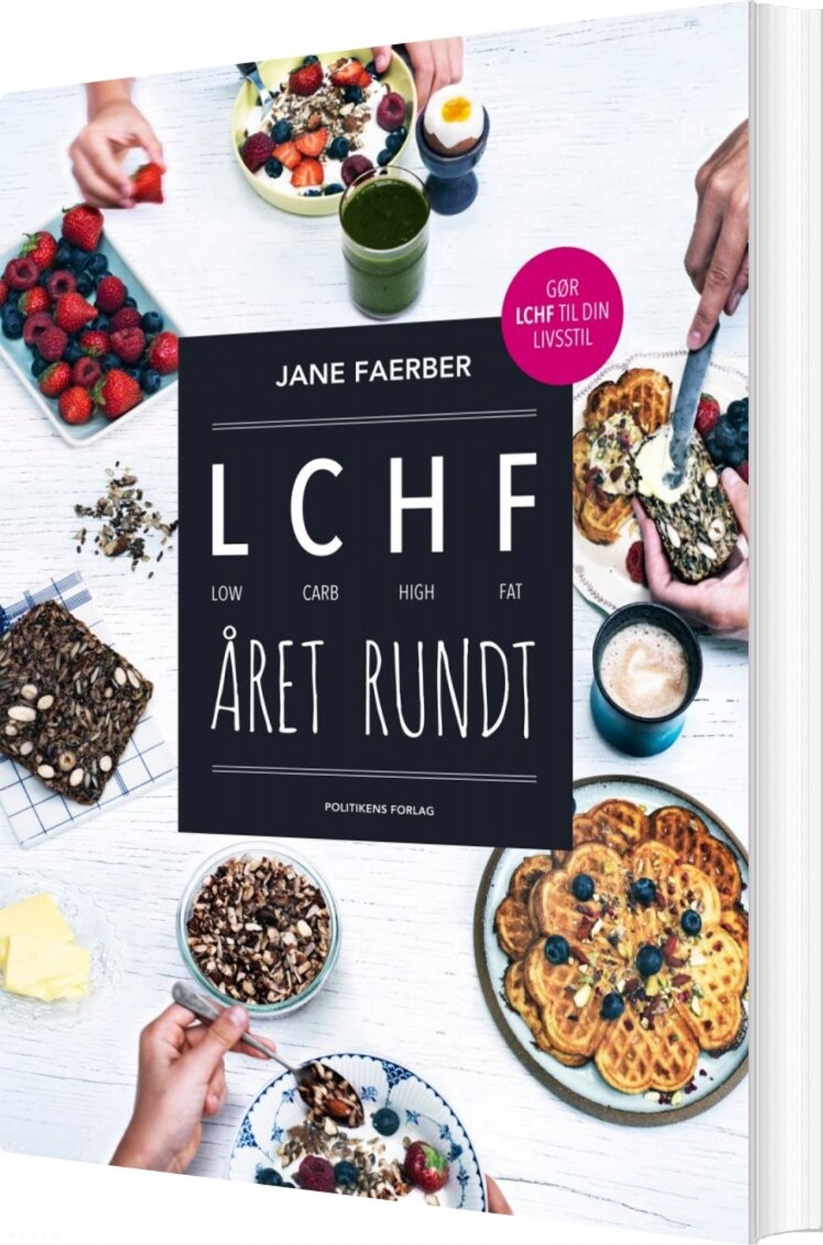 Lchf året Rundt - Jane Faerber - Bog