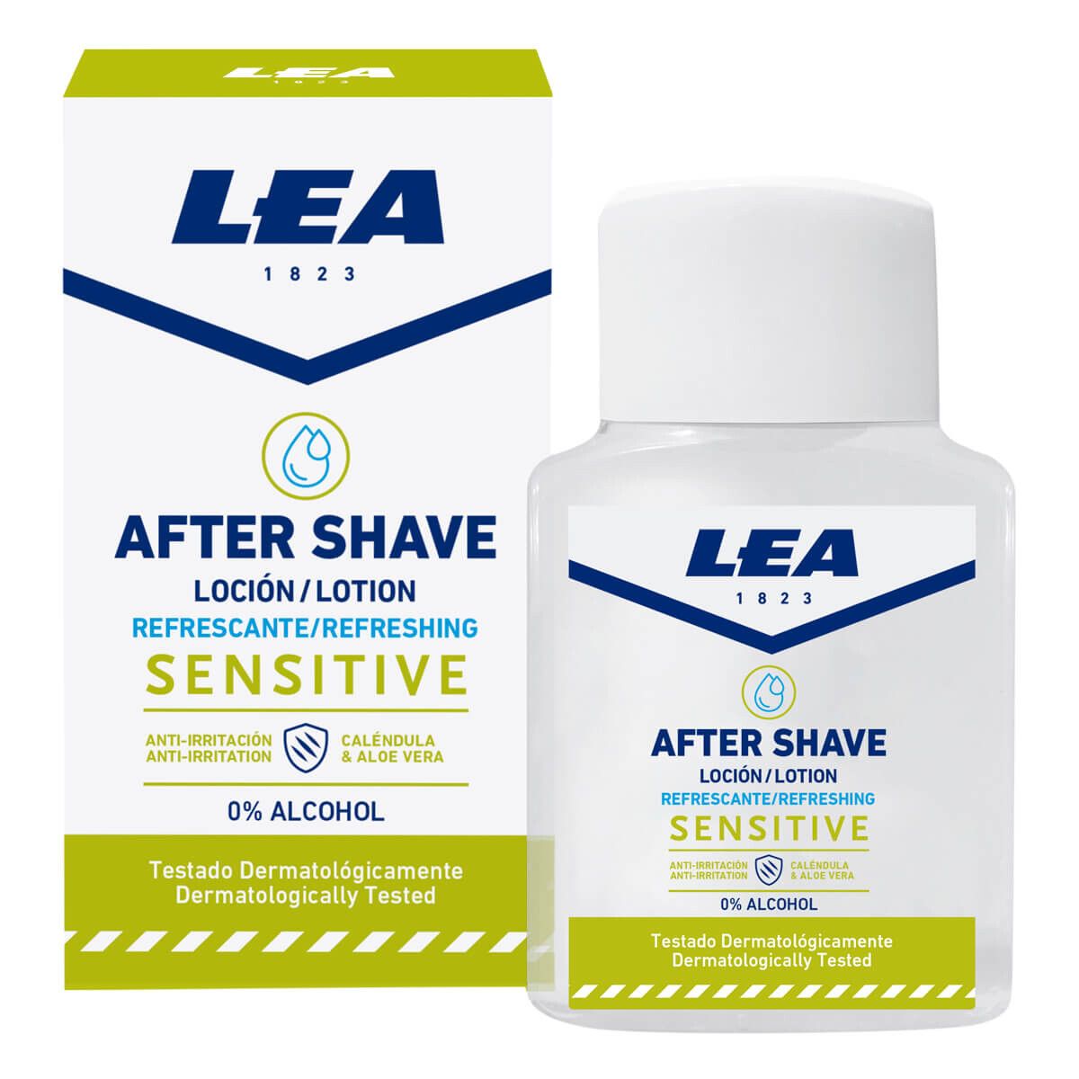 LEA Sensitive Aftershave Lotion, Alkoholfri, 125 ml.