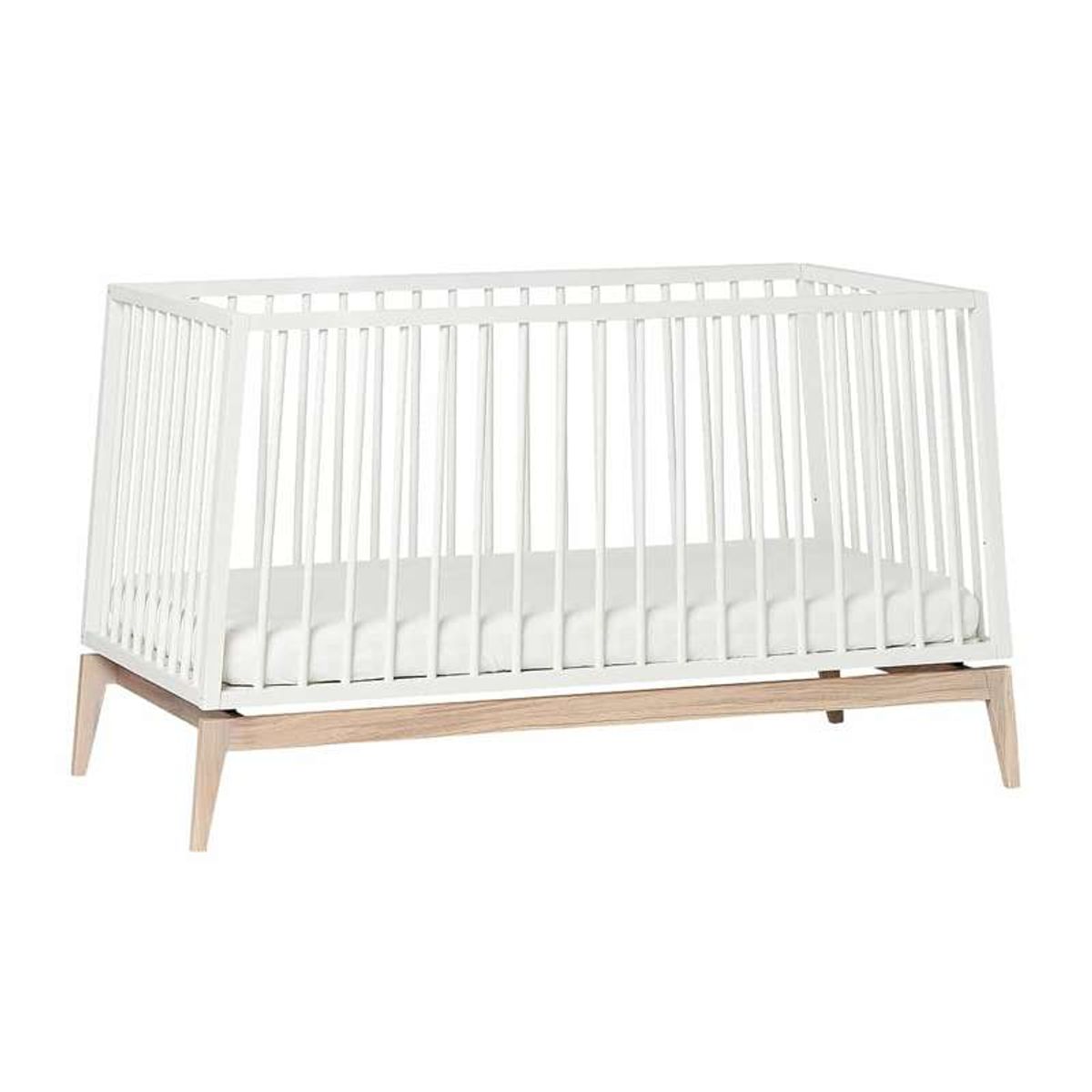 Leander Luna Babyseng 70x140 cm - Hvid/Eg