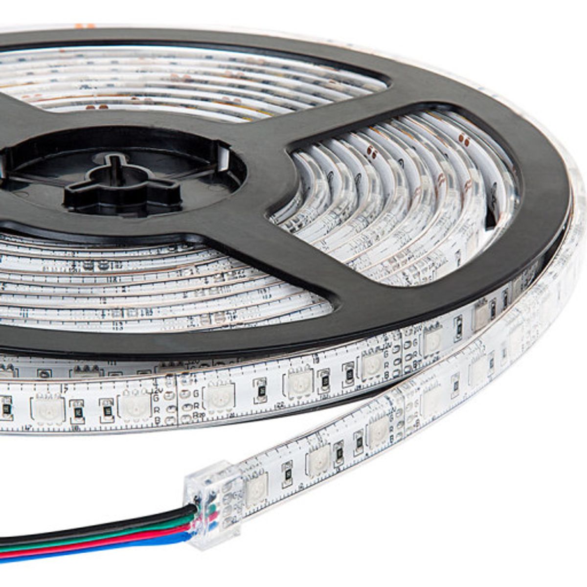 LED strip 24V DC 14,4W RGB, 5M, IP67