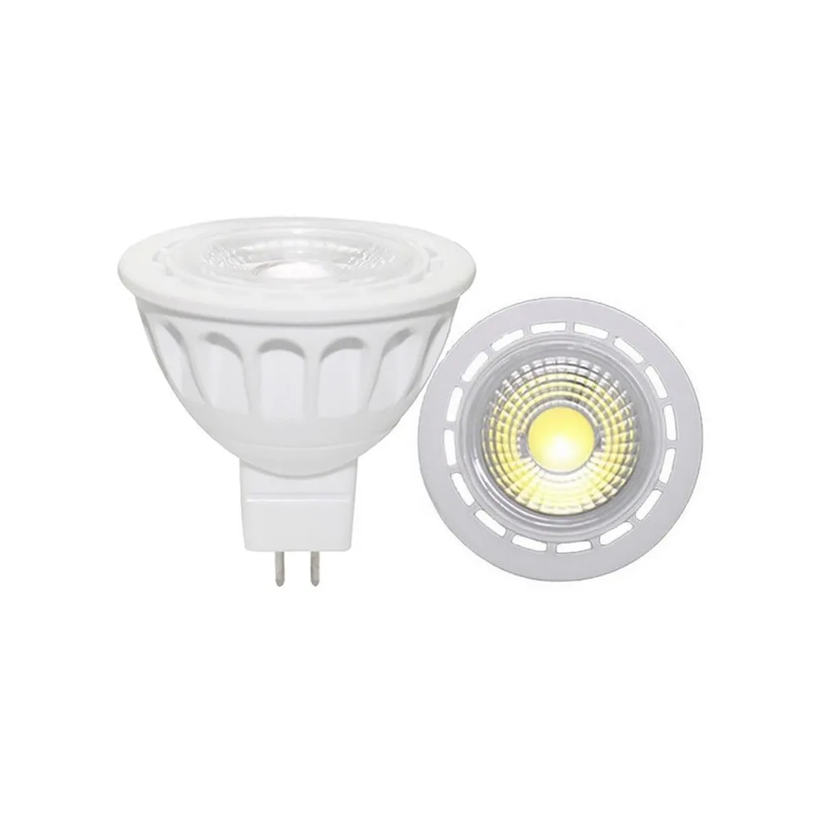 LEDlife LUX4 LED spotpære - 4,5W, dæmpbar, 12V, MR16 / GU5.3 - Dæmpbar : Dæmpbar, Kulør : Varm