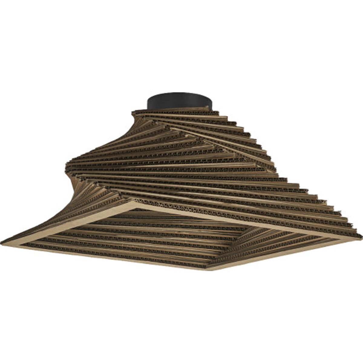 Ledvance Carboard loftlampe, firkantet