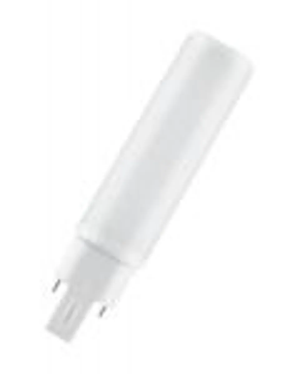 LEDVANCE DULUX LED D 6w/830 G24d-1 2-pin (600 lumen), ikke dæmpbar, EM, 230v (=13w)