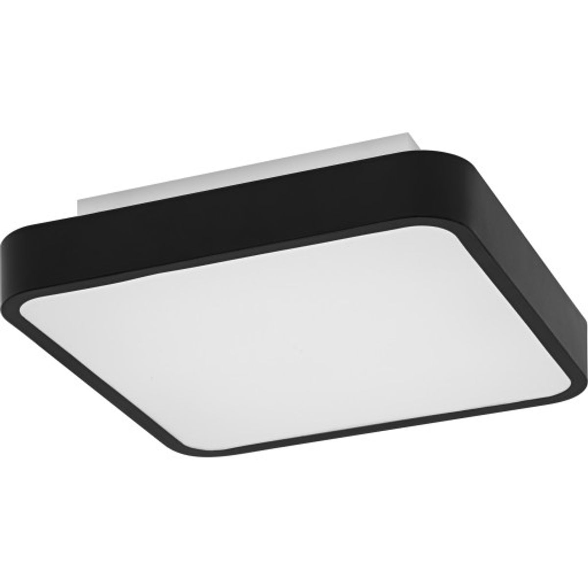 Ledvance Smart+ Wifi Backlight plafond, farveskift + hvid, 35x35 cm, sort