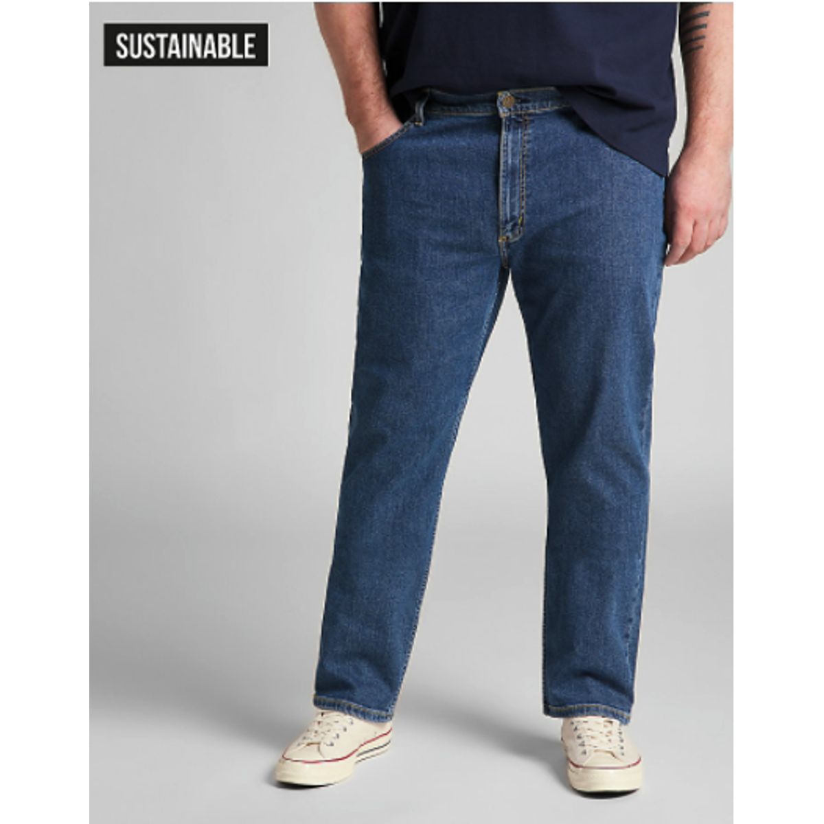 Lee Jeans Brooklyn L452pxkx Stonewash_33w/30l