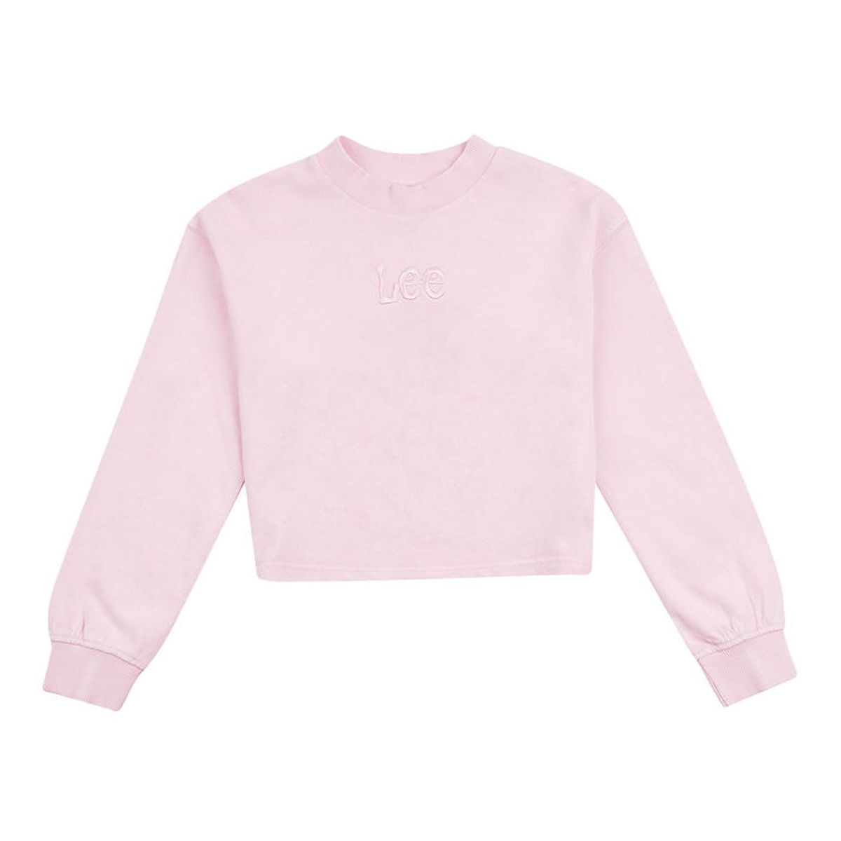 Lee Sweatshirt - Acid Wash - Pink Lady