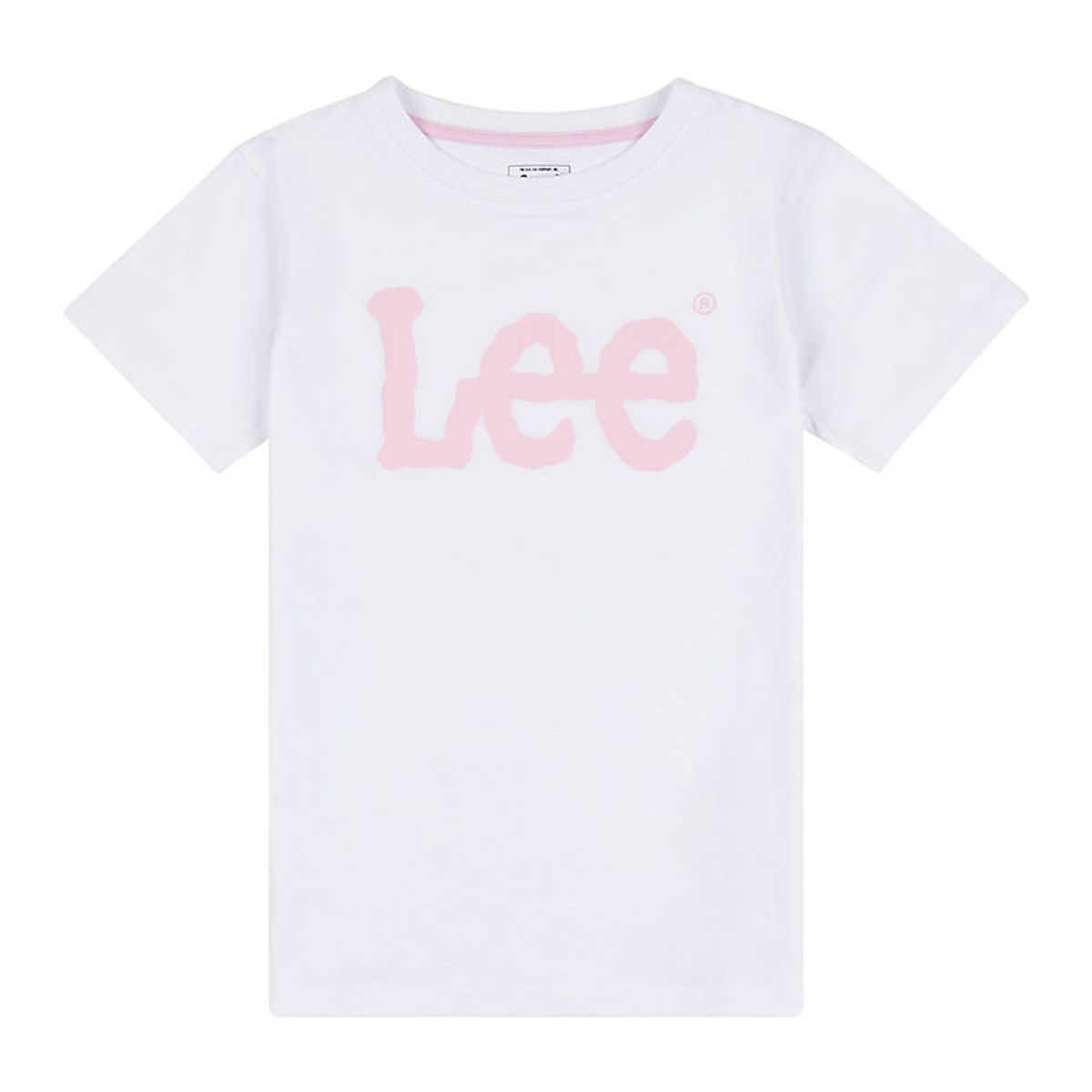 Lee T-Shirt - Wobbly Graphic - Bright White