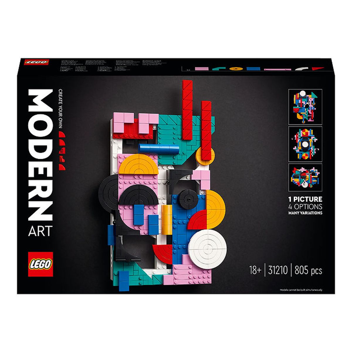 LEGO ® Art - Moderne Kunst 31210 - 805 Dele