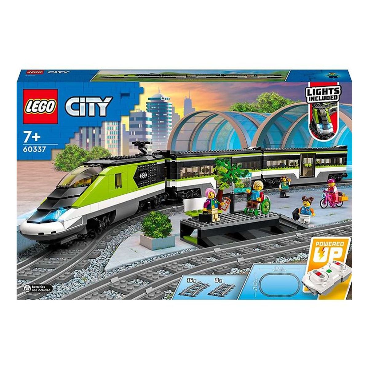 LEGO ® City - Eksprestog 60337 - Motoriseret - 764 Dele