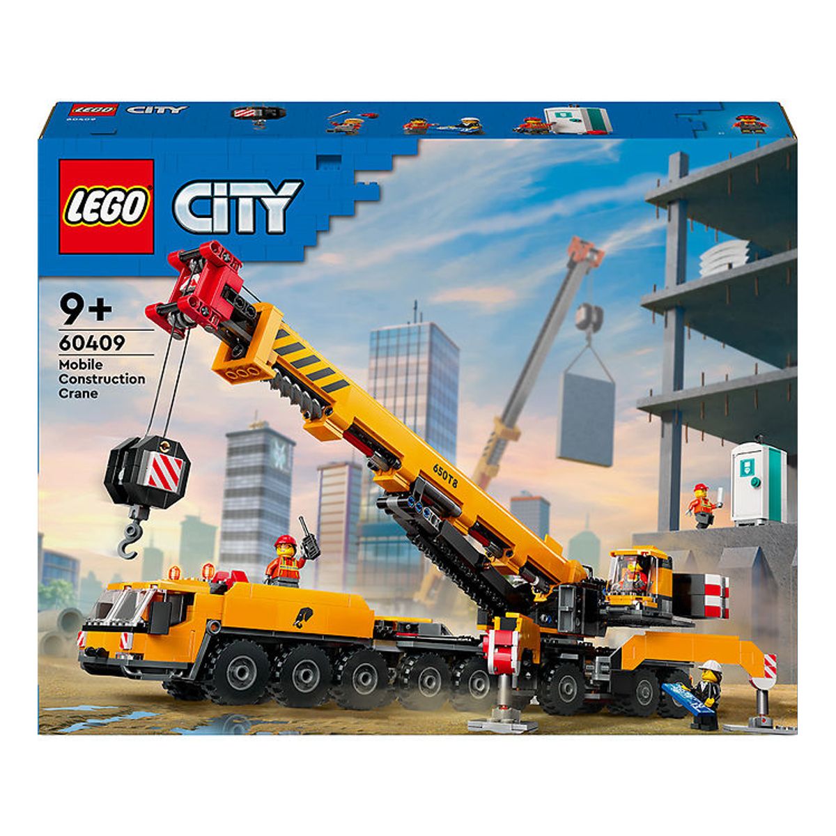 LEGO ® City - Gul Mobil Byggekran 60409 - 1116 Dele