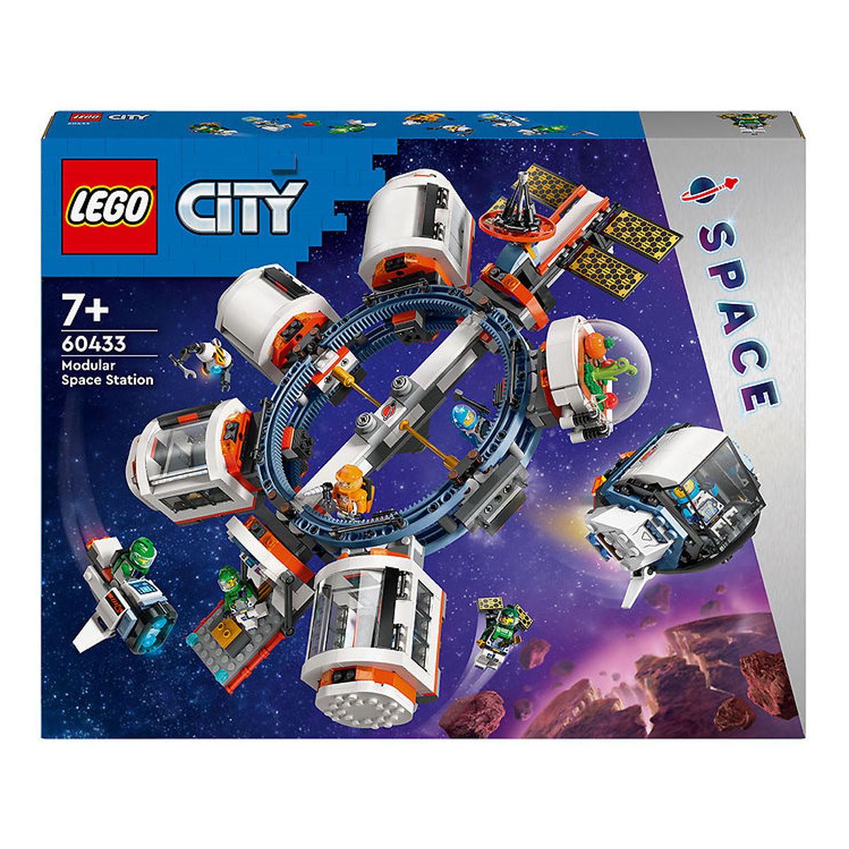 LEGO ® City - Modulopbygget Rumstation 60433 - 1097 Dele