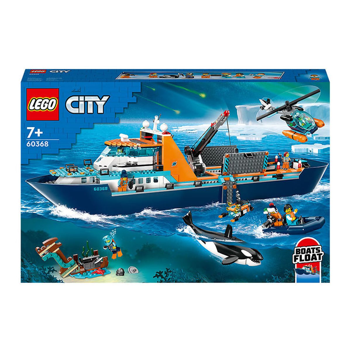 LEGO ® City - Polarudforskningsskib 60368 - 815 Dele