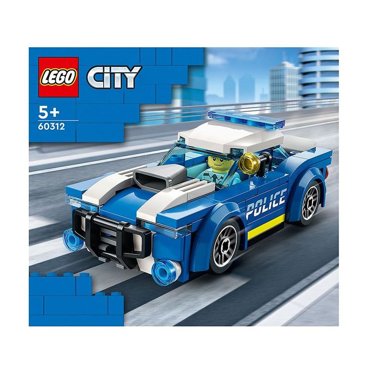 LEGO ® City - Politibil 60312 - 94 Dele