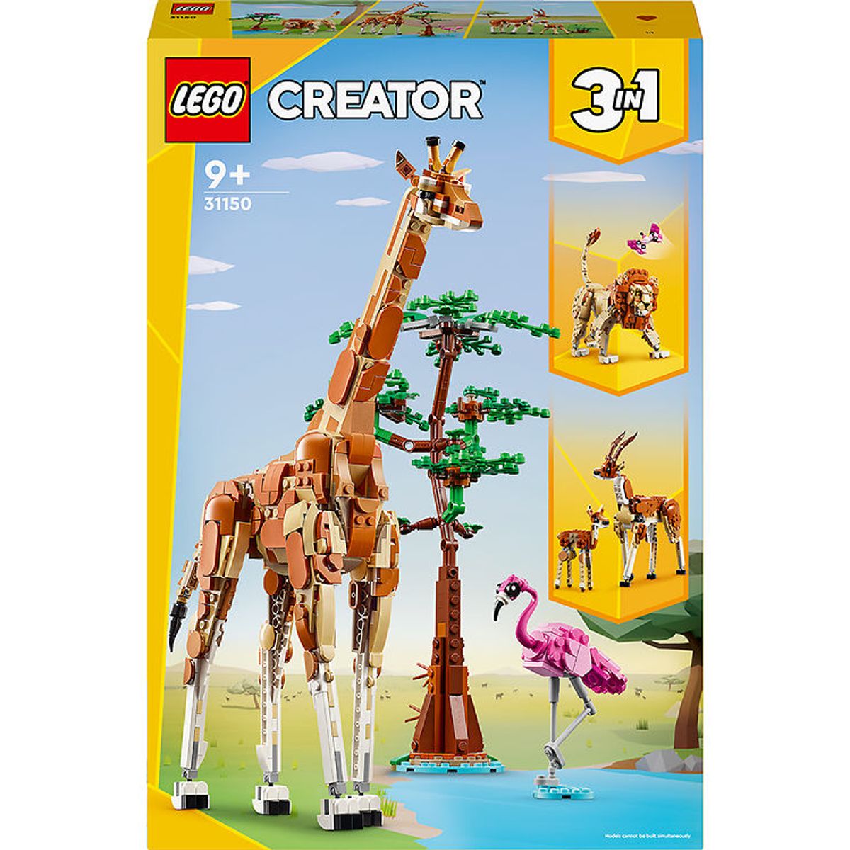 LEGO ® Creator - Vilde Safaridyr 31150 - 3-i-1 - 780 Dele