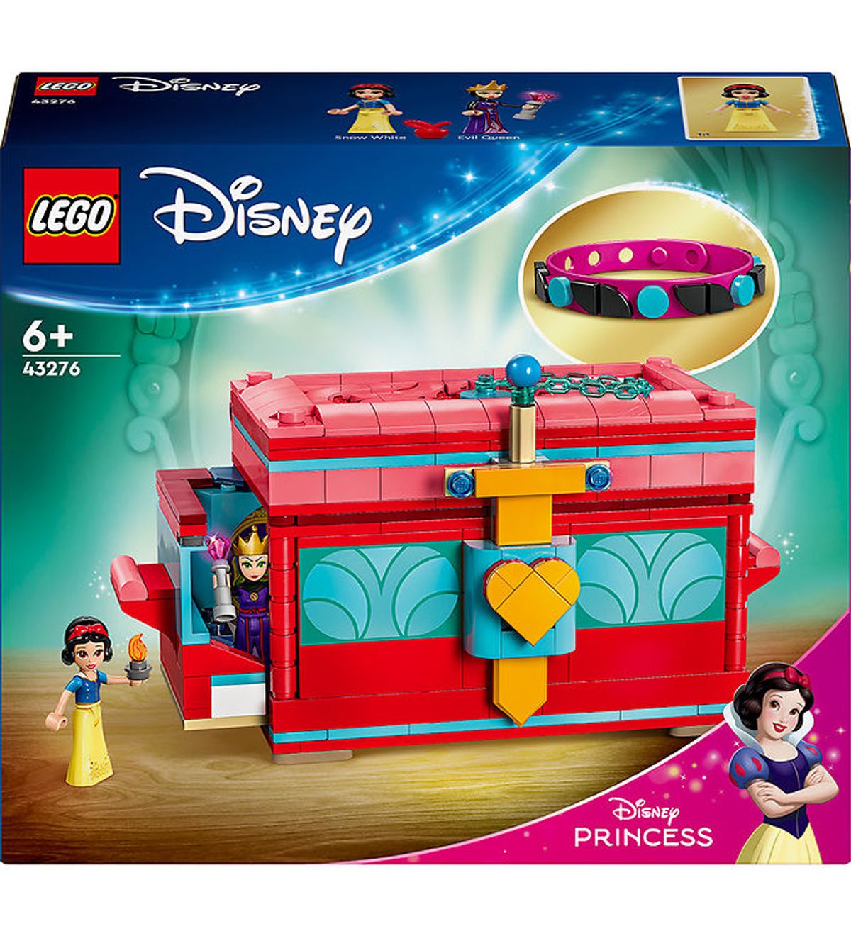 LEGO ® Disney - Snehvides Smykkeskrin 43276 - 358 Dele