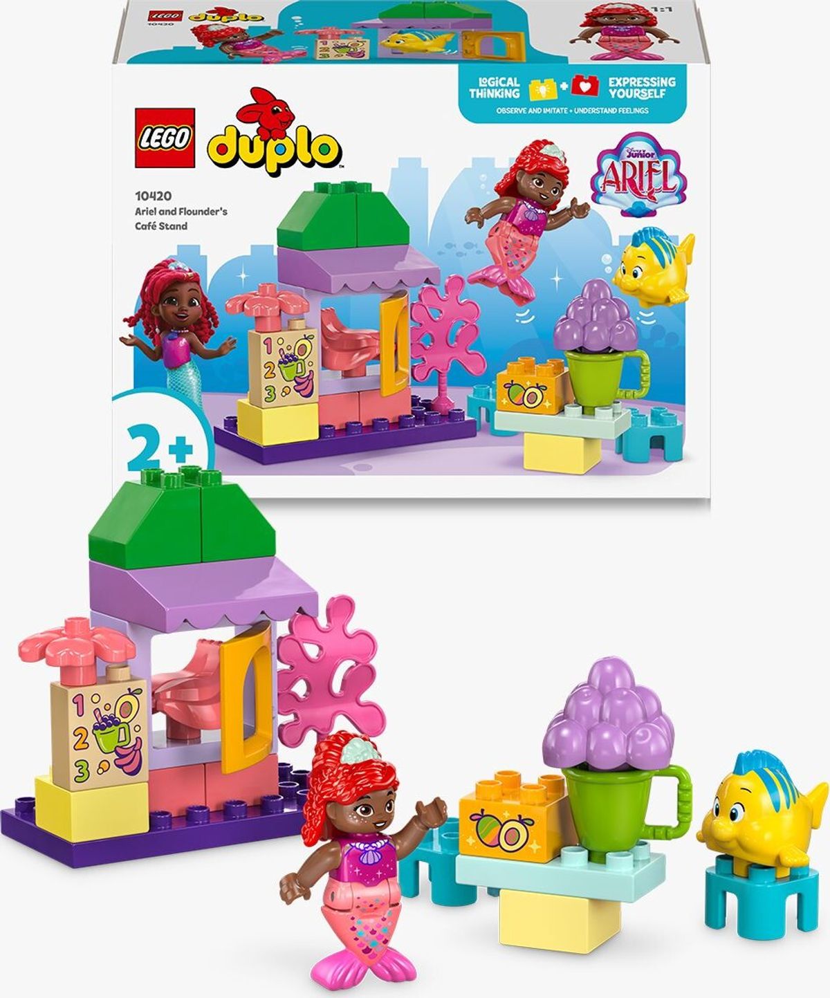 Lego Duplo Disney Junior - Ariel Og Tumles Cafébod - 10420