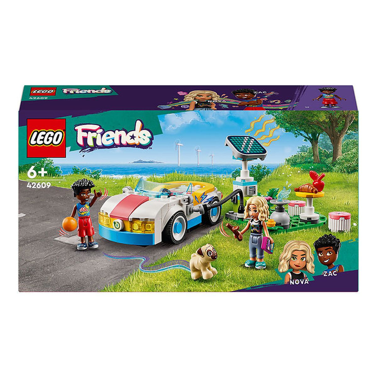 LEGO ® Friends - Elbil Og Ladestander 42609 - 170 Dele