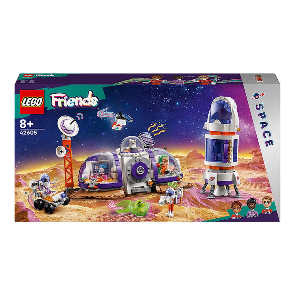 LEGO ® Friends - Mars-rumbase og Raket 42605 - 981 Dele