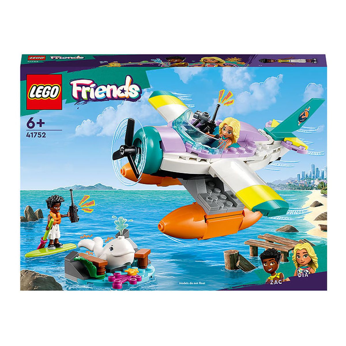 LEGO ® Friends - Redningsfly 41752 - 203 Dele