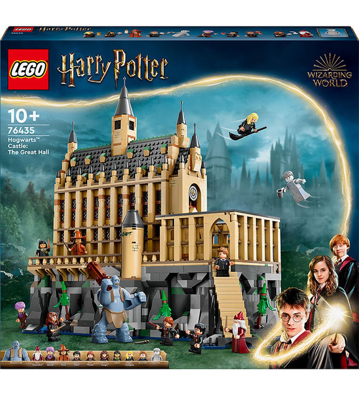 LEGO ® Harry Potter - Hogwarts-slottet Storsalen 76435 - 1732 Del