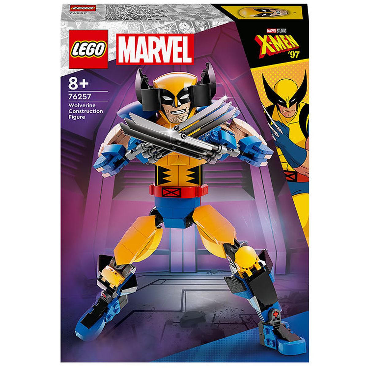 LEGO ® Marvel - Byg selv-figur af Wolverine 76257 - 327 Dele