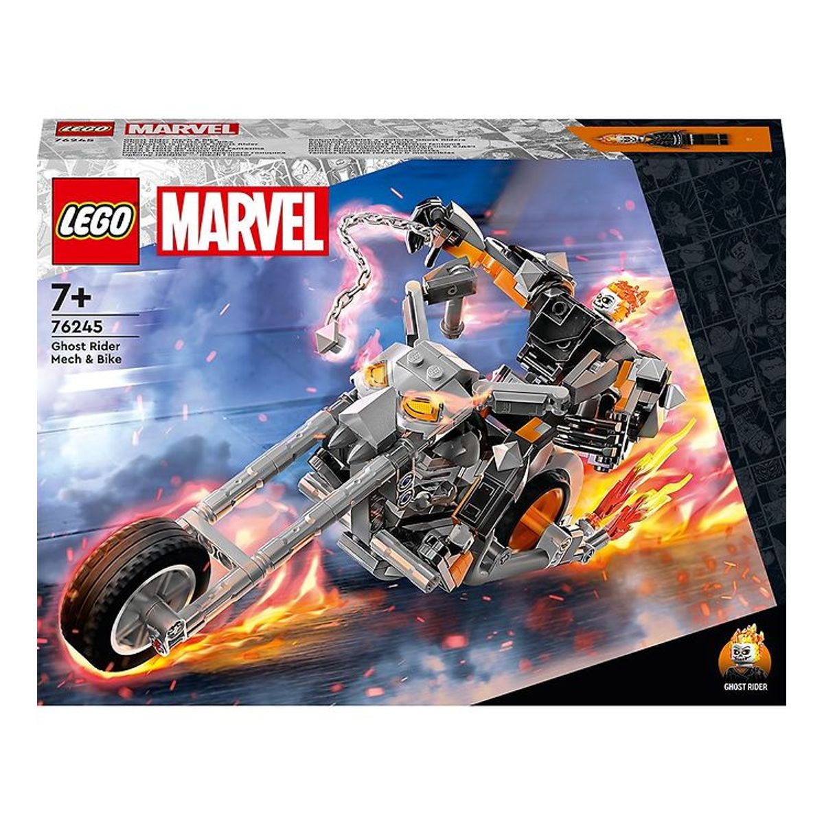 LEGO ® Marvel - Ghost Riders Kamprobot og Motorcykel 76245 - 264