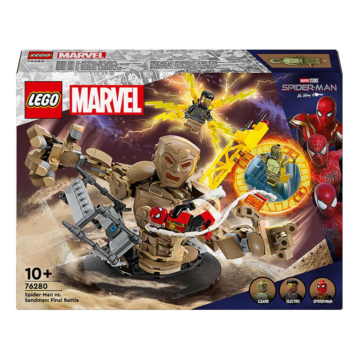 LEGO ® Marvel Spider-Man - Spider-Man Mod Sandman: Den Endelige K