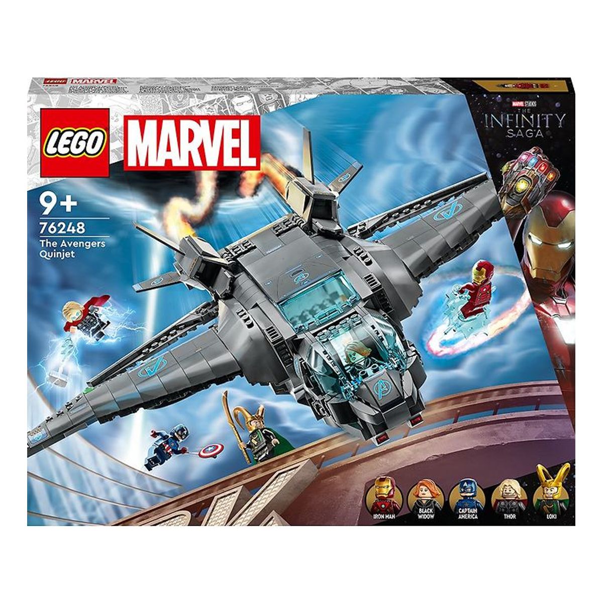 LEGO ® Marvel The Infinity Saga - Avengers' Quinjet 76248 - 795 D