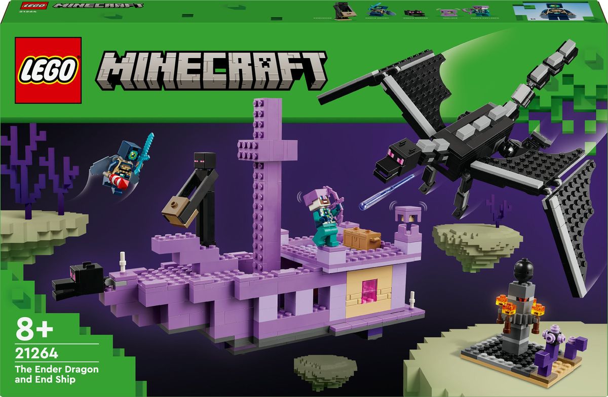 LEGO Minecraft - The Ender Dragon and End Ship (21264)