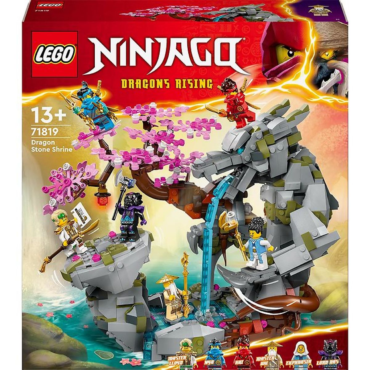 LEGO ® Ninjago - Dragesten-tempel 71819 - 1212 Dele