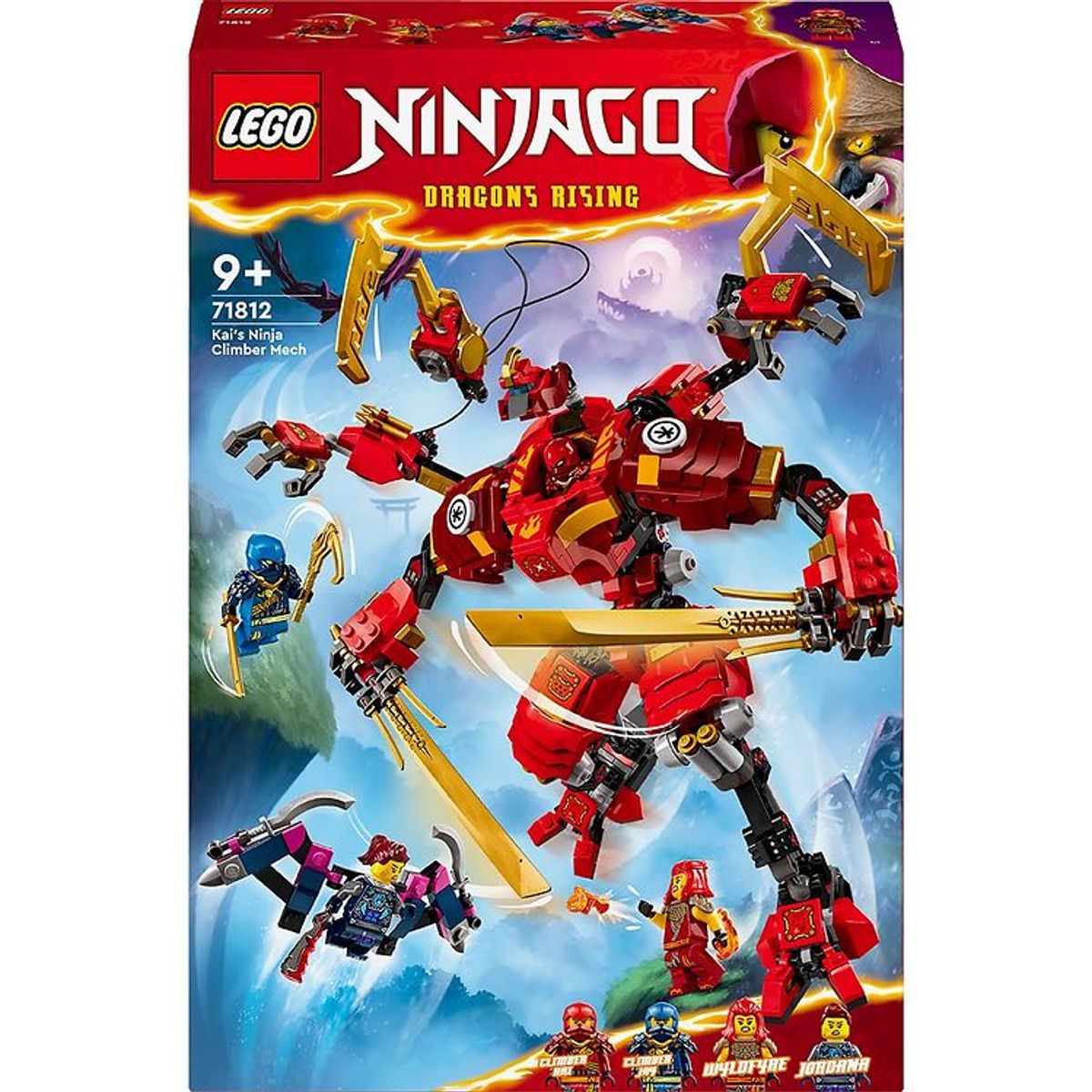 LEGO ® Ninjago - Kais Ninja-Klatrerobot 71812 - 623 Dele