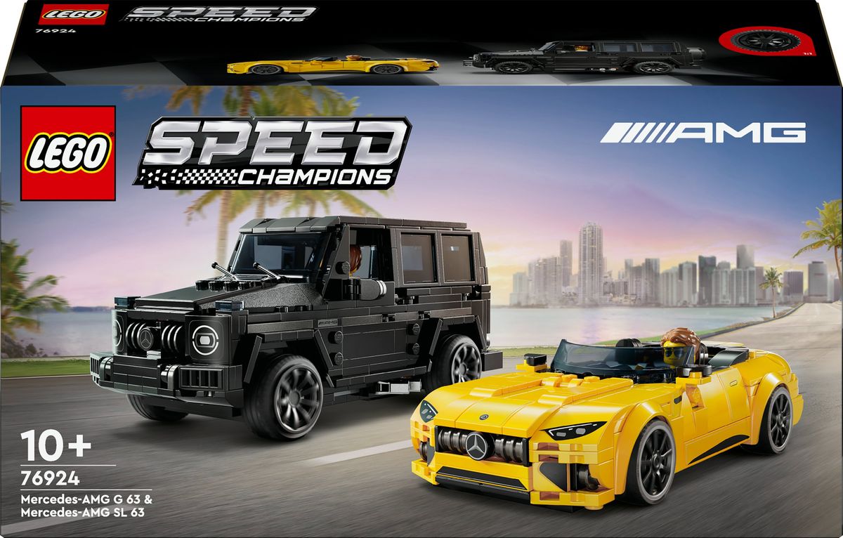 LEGO Speed Champions - Mercedes-AMG G 63 & Mercedes-AMG SL 63 (76924)