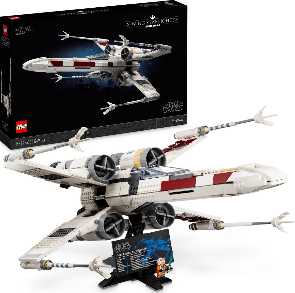 Lego Star Wars - X-wing-stjernejager - 75355